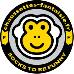 Logo gorille officiel chaussettes fantaisie