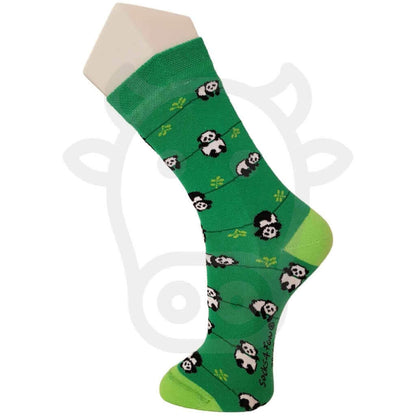 Chaussettes Panda Feuilles De Bambou - Lot 2 Paires